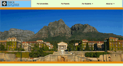 Desktop Screenshot of idaca.co.za